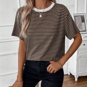 Striped tee
